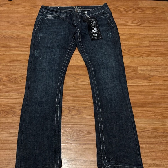 Rock Revival Dark Wash Jeans - Picture 1 of 8
